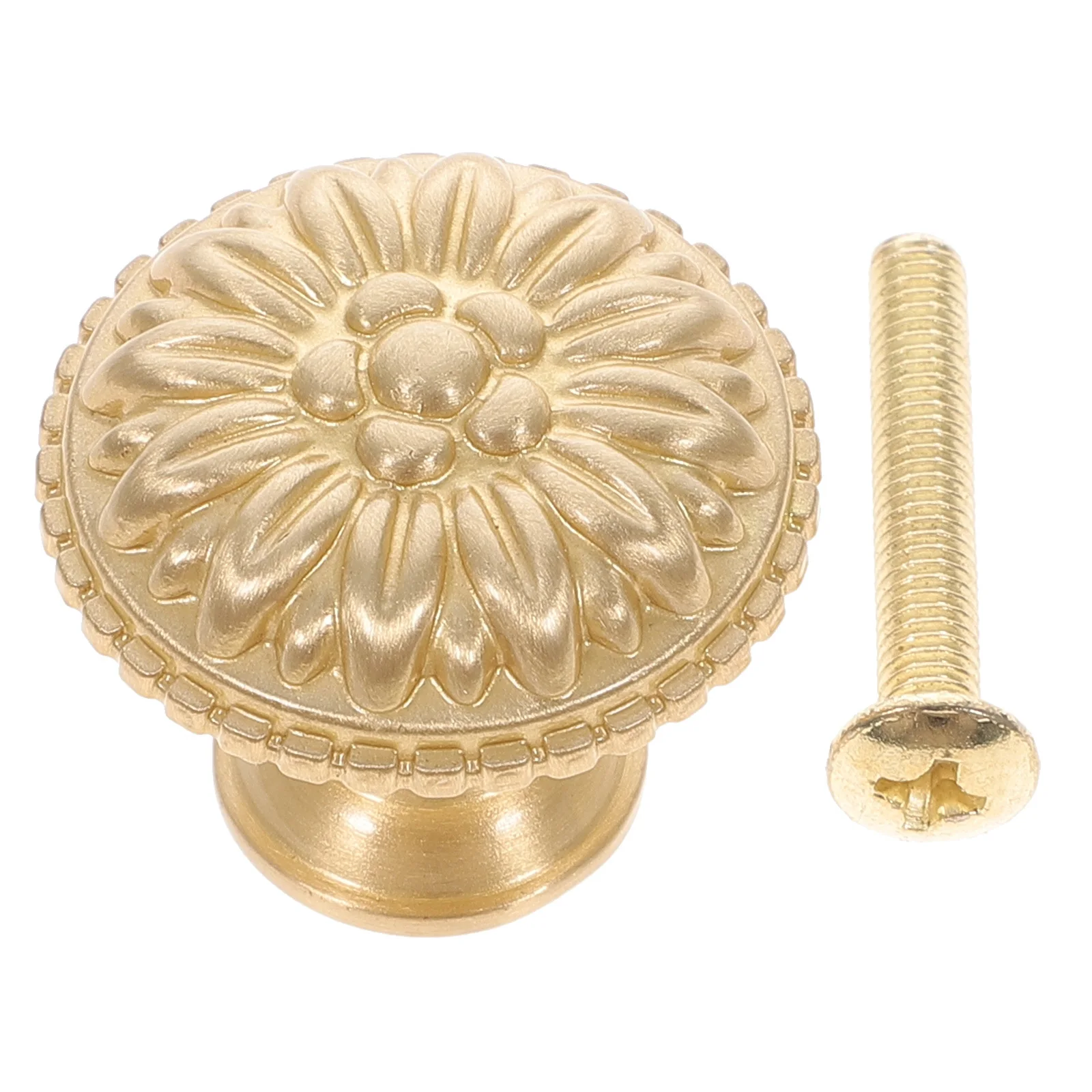 مقبض كابينة نحاسي فاخر، مقبض درج دائري ساطع وحديث لخزانة الملابس، خزانة الأثاث، سحب مزخرف فردي #3