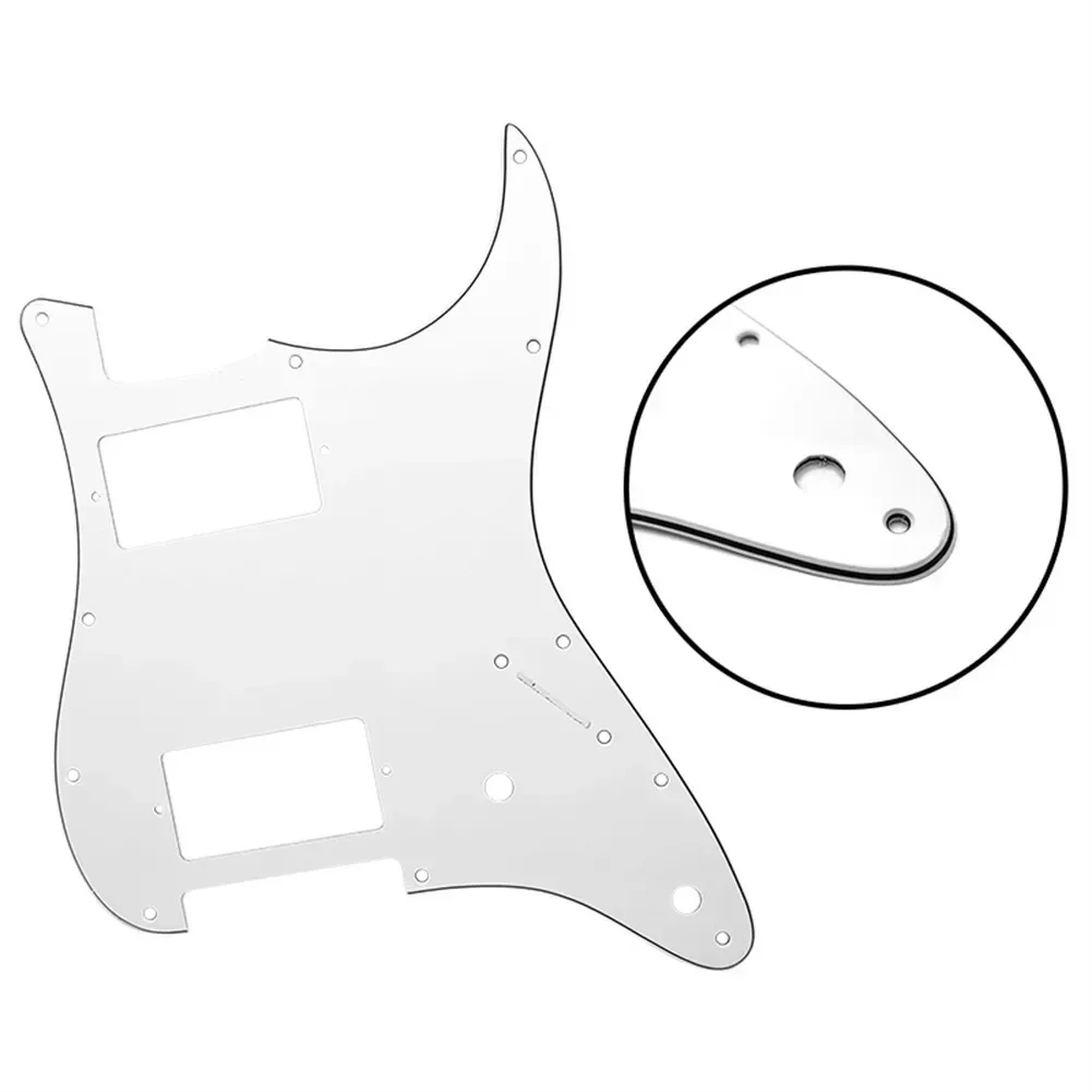 1pc 3Ply 11Hole HH Guitar Pickguard Humbucker Scratch Plate For ST  Electric Guitars Pickguards Guitar Accessories Parts