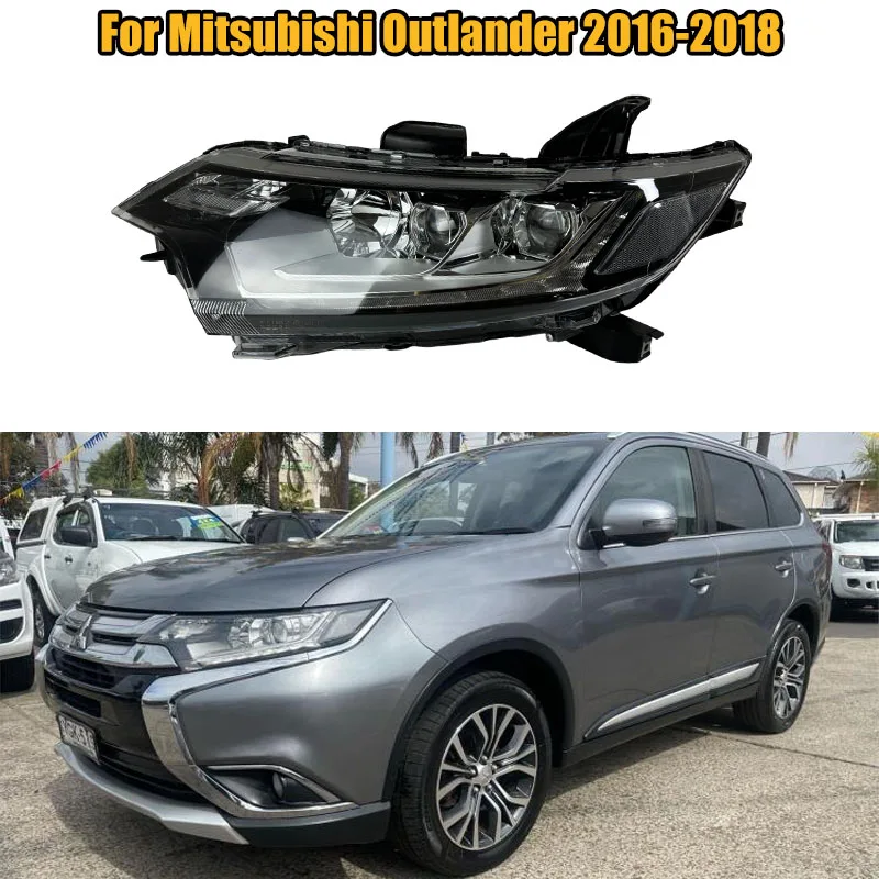 

For Mitsubishi Outlander 2016-2017 2018 Car Headlights Daytime Running Lights Car Accessories High Quality