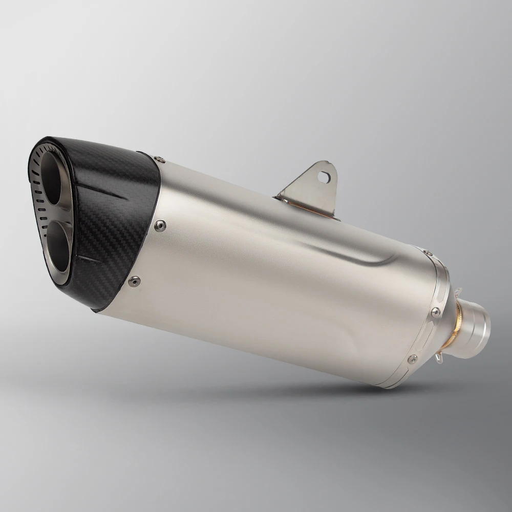

51MM interface Motorcycle Universal Exhaust Muffler Moto Tailpipe For ZX-10R RSV4 1100 MT-10 CB300R TMAX 560 Forza 750 F850 GS