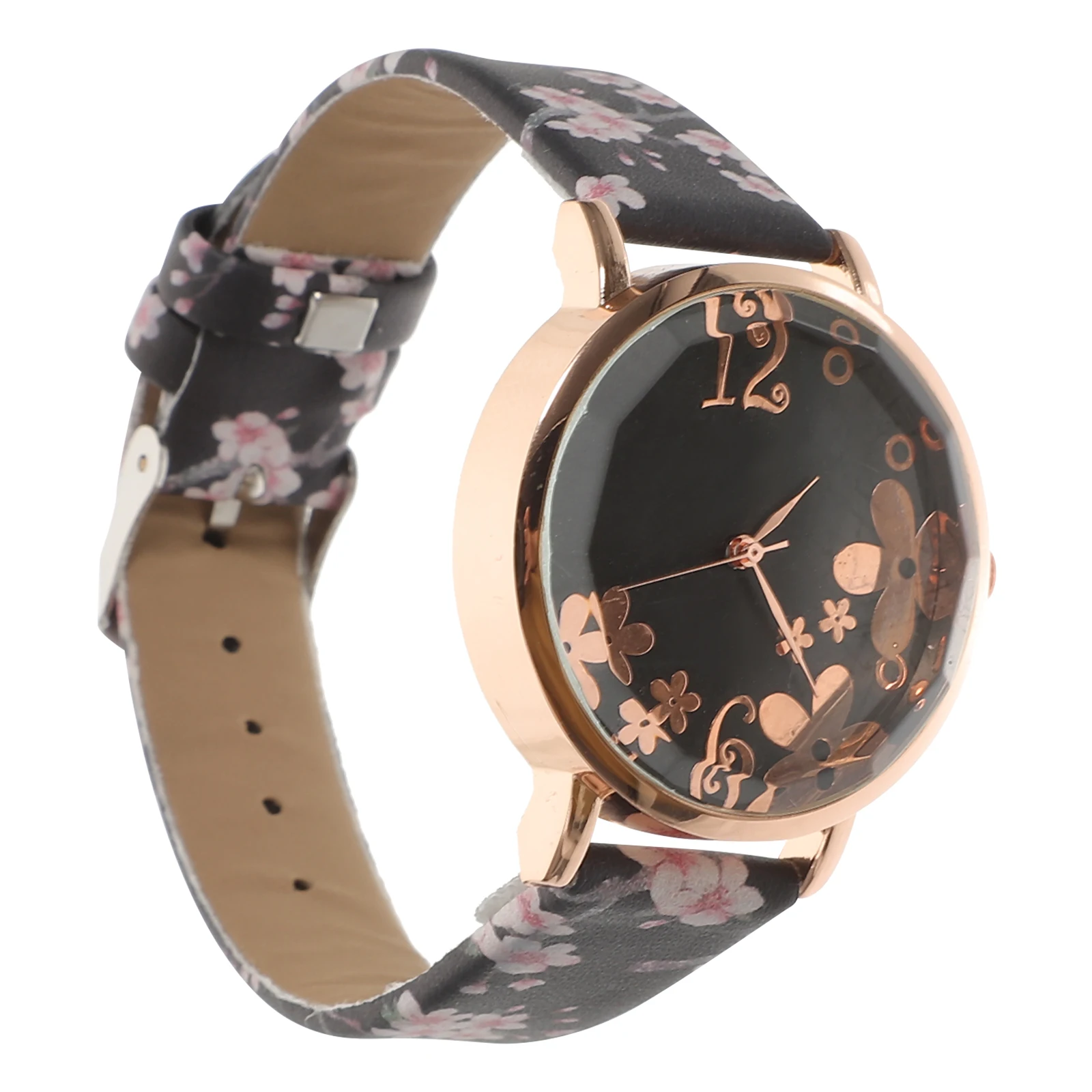 

Elegant Floral Quartz Watch For Women Stylish Lightweight Durable Chic Party Wedding Gift Leisure Simple Classic Comfortable
