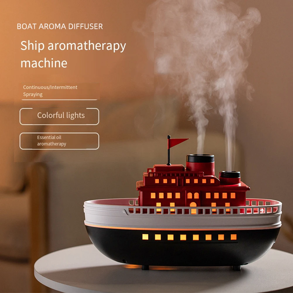 diffuseur-et-humidificateur-d'aromatherapie-en-forme-de-bateau-de-300-ml-double-mode-de-diffusion-de-brume-28-db-ultra-silencieux-arret-automatique-avec-base-antiderapante-pour-le-bureau