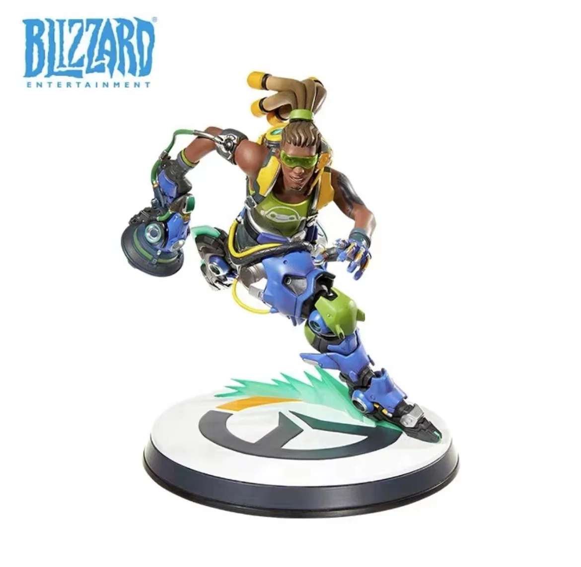 In Stock 100% Original Overwatch Anime Figure Lucio DJ Statue Action Figures PVC Collectible Model Toys Ornaments Desktop