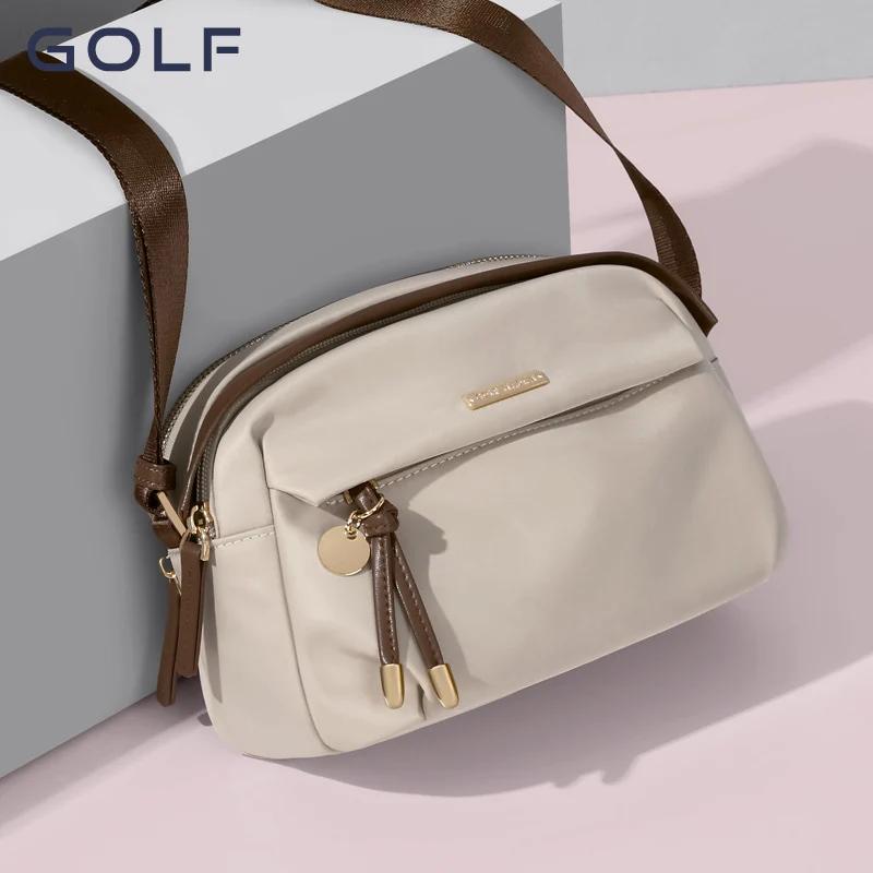 GOLF Small and Lightweight Crossbody Bag 2024 New Women's Elegant, Small and Storage Bag, Casual and Versatile Back Bag