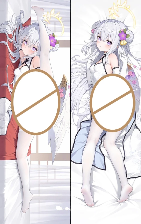 

Shirasu Azusa Dakimakura Pillow Case Anime Blue Archive Pillow Cushion Cover