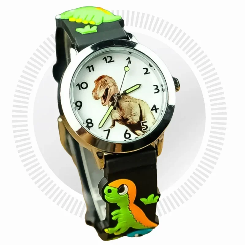 Montre-bracelet à quartz pour enfants, tendance, pour garçons et filles, en silicone, livraison directe