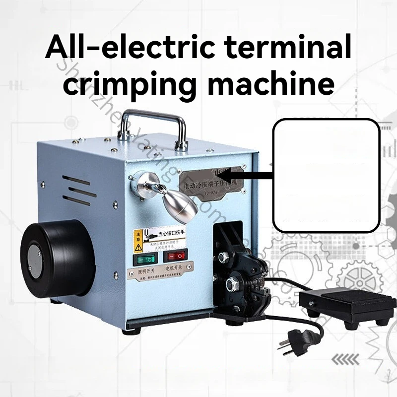 

Pure Electric Silent Cold Pressing Terminal Crimping Machine Tube Terminal Clamp Du Special Pressing Clamp Electrical Industry