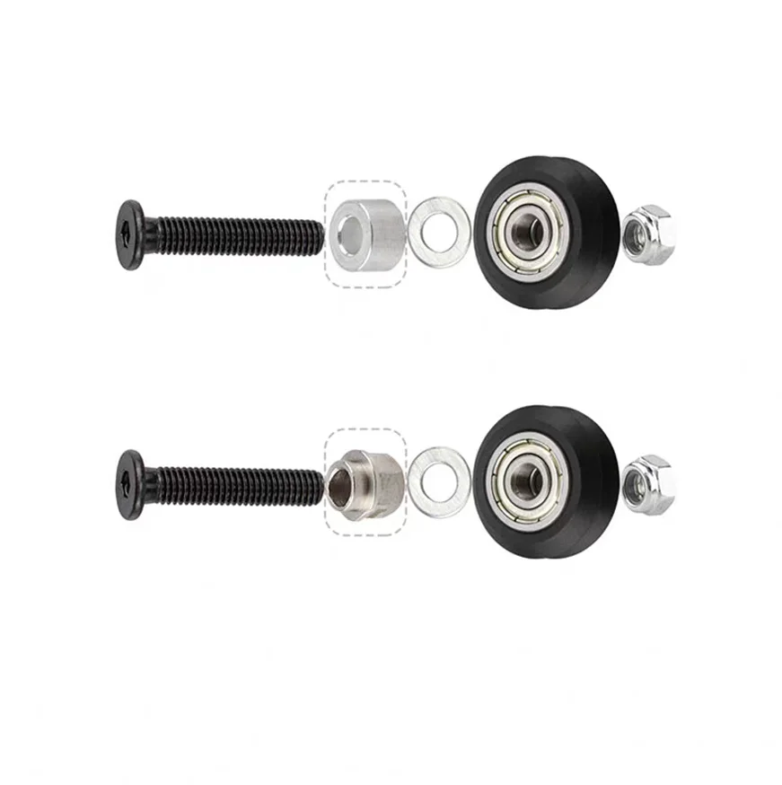 Plastic pulley passive wheel POM large V wheel engraving machine pulley set suitable for 3D printer