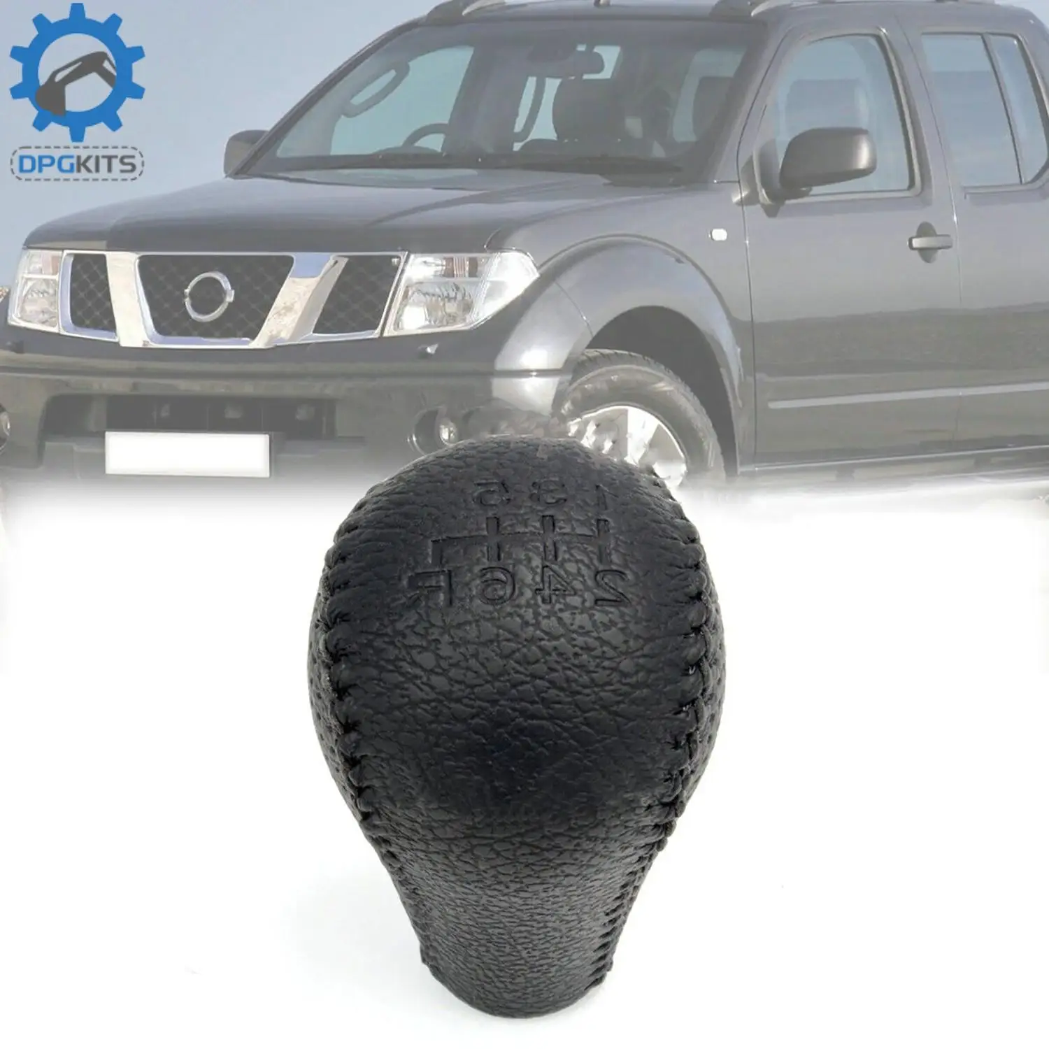 1pc 6 Speed Car Gear Shift Knob 32865-EB30B 32865EB30B 3286540U00 For Nissan Navara D40 Frontier Double Cab 2005-2015