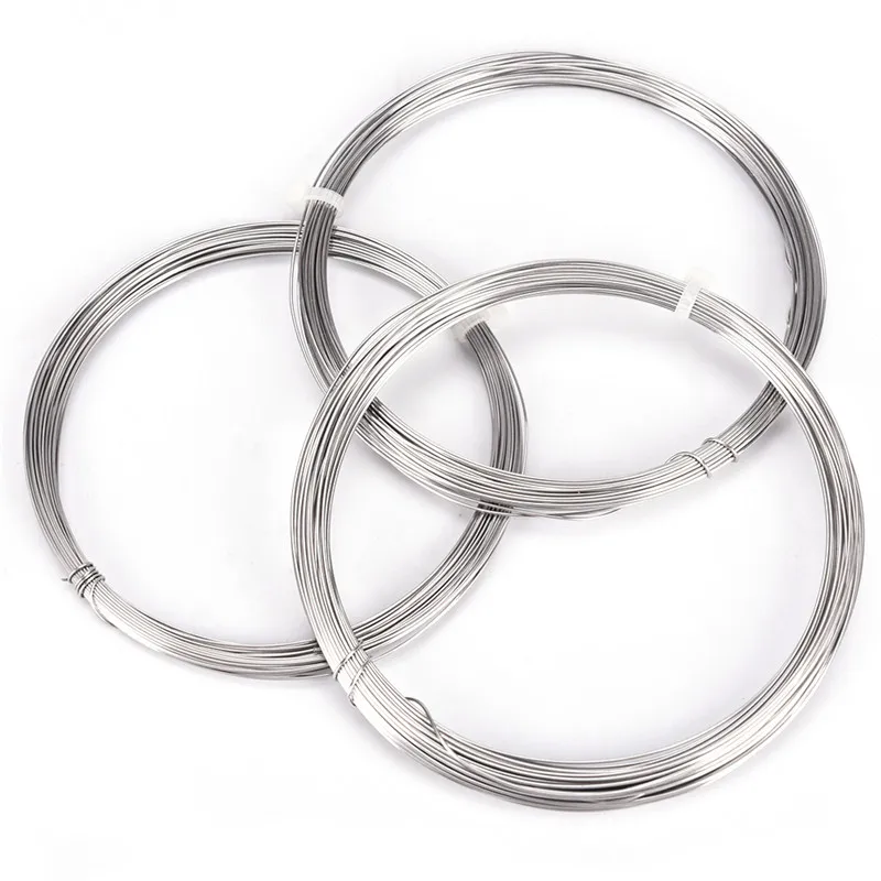Nichrome-bobinas de calentamiento eléctrico para atomizador, resistencia de bobina prefabricada, cable de calentamiento para atomizador, 10M, 0,4/0,5/0,6/0,75mm, 1 unidad
