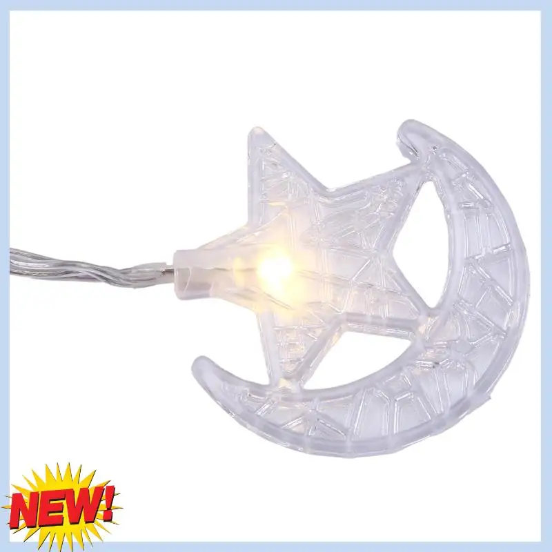 

AT14 USB Constant Light 6 Meters 40 Lamps Arab Eid Palace Lights Decorative Gulbang Festival Lights Colorful String Lights, B Du