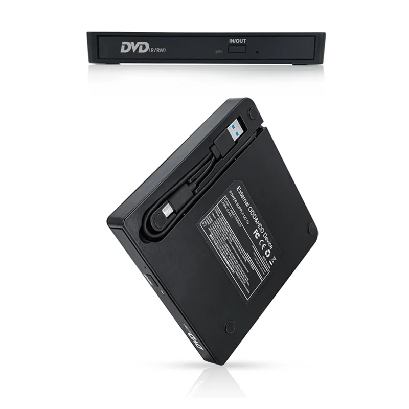 GFR5-محرك الأقراص الضوئية الخارجية للكمبيوتر المحمول USB3.0 مشغل محرك الأقراص الضوئية الخارجية