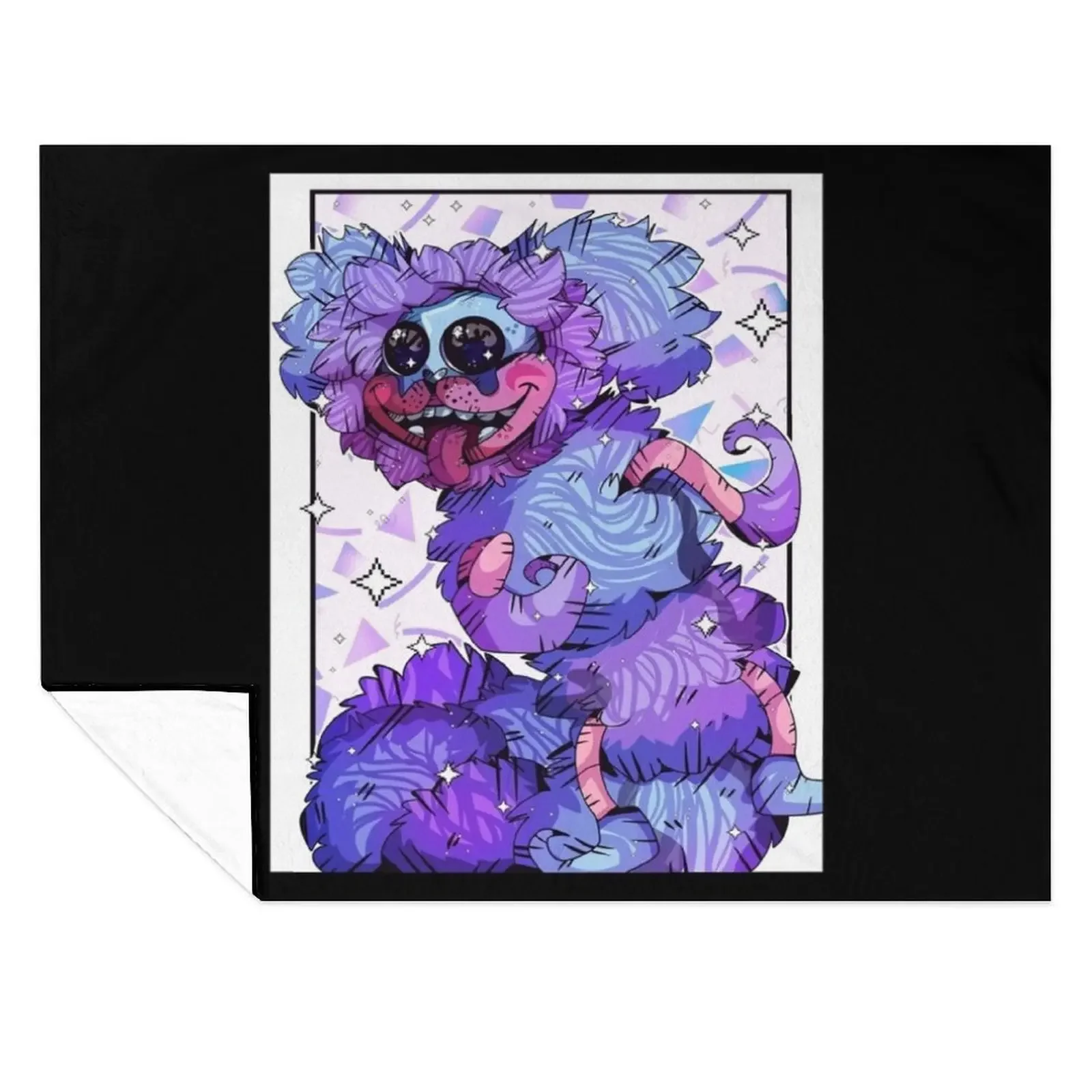 

Плед с плакатом PJ Pug-a-Pillar Beautifuls, пляжные одеяла с волосатой кроватью