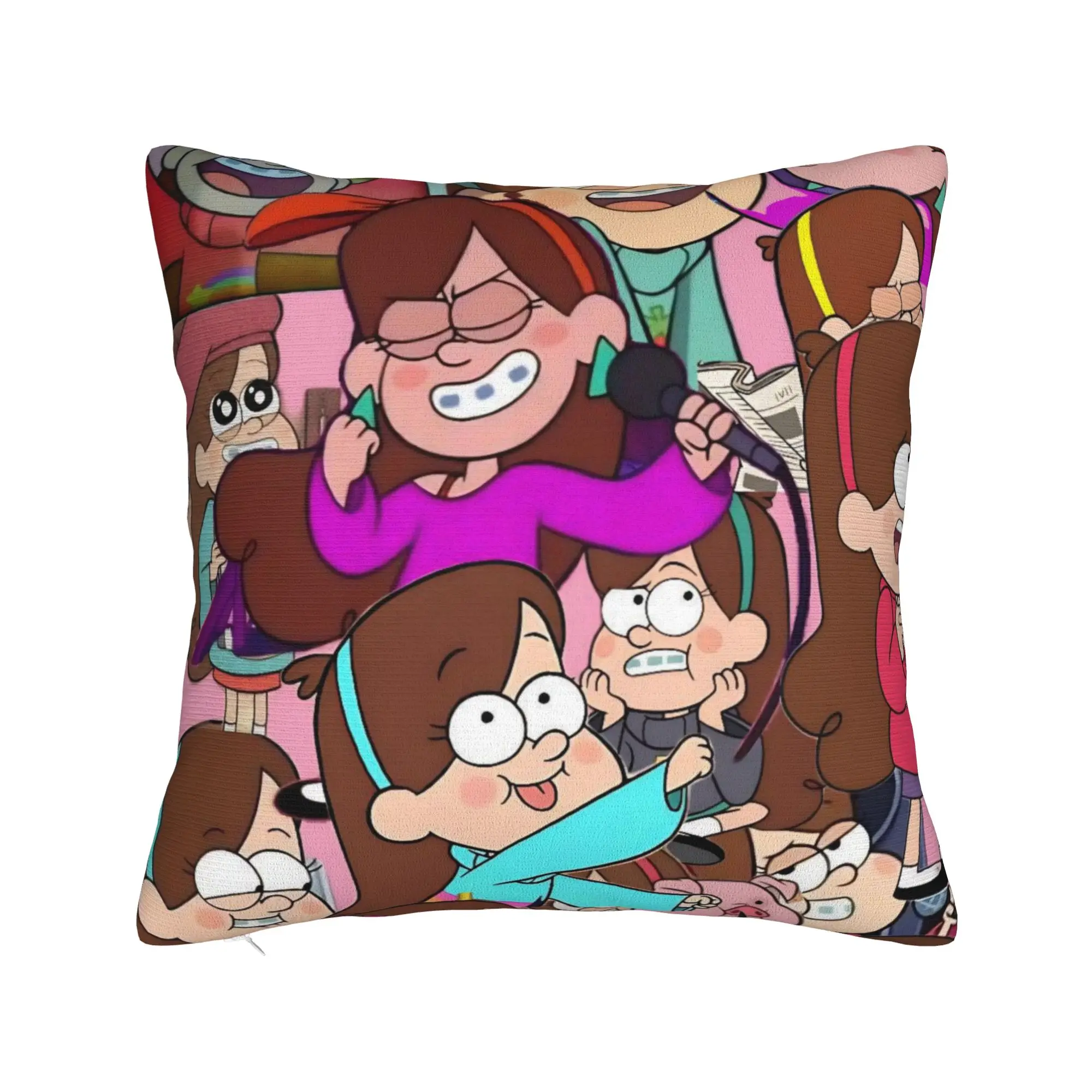 G-Gravity Falls Pillow Cover Merch Soft Cushion Cover Gift  Throw Pillow Case Cover Living Room Multi-Size