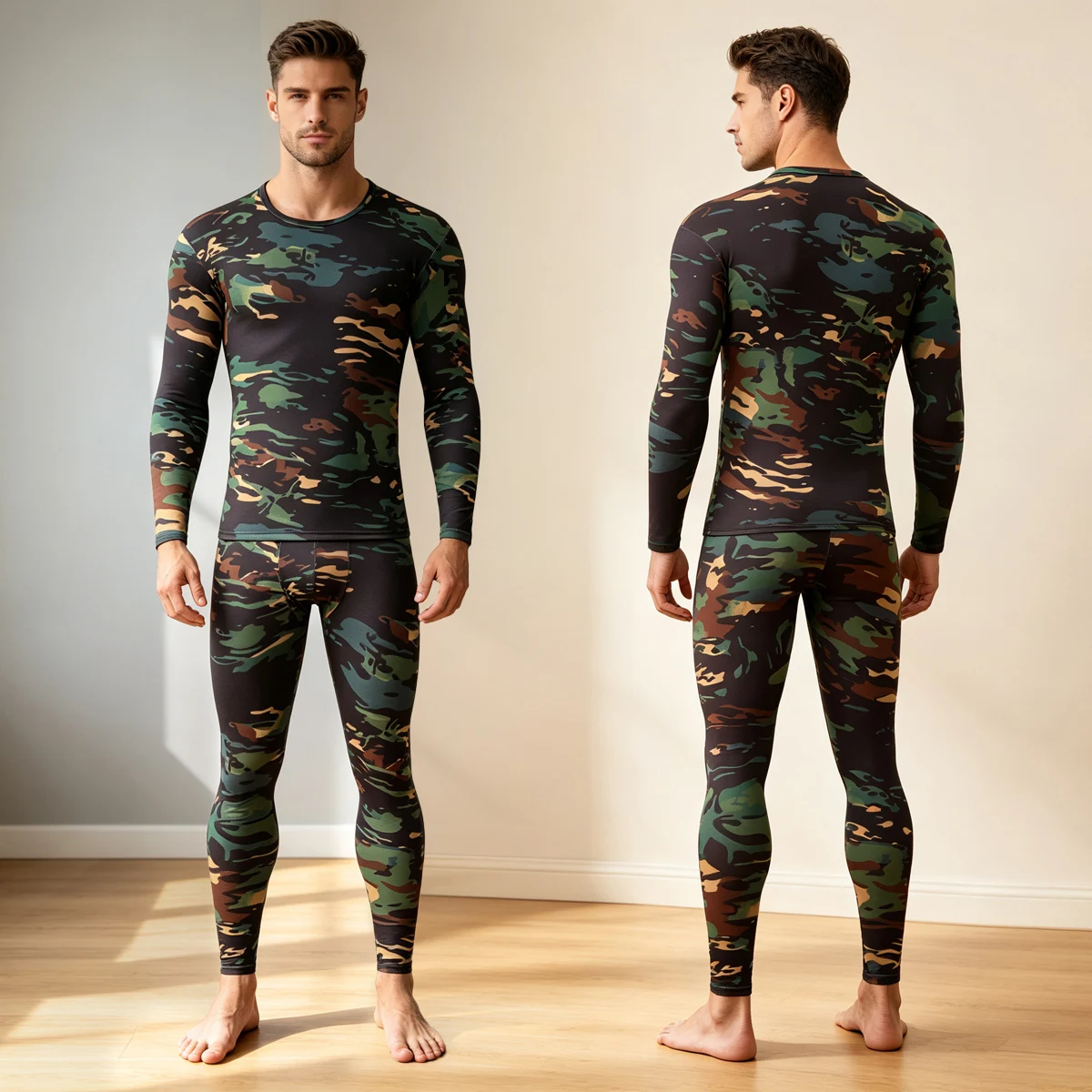 2/4-delig heren warme pak met  - Thermal Long John recensie en prijs