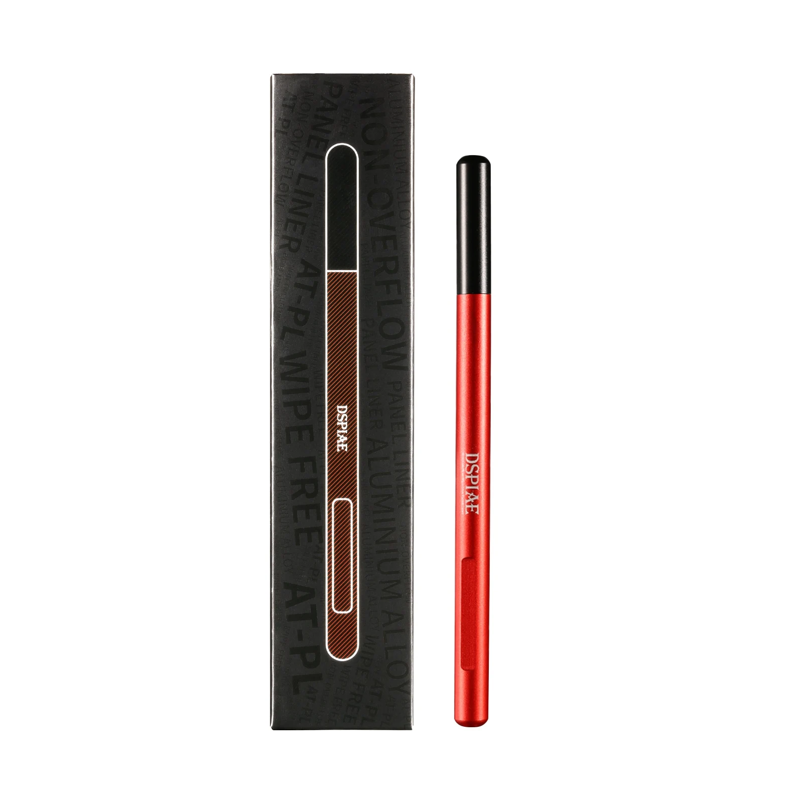 DSPIAE AT-PL Model Seepage Line Pen Updated Version Non-Slip Metal Handle  Coloring Tool Penetrating Pen Red