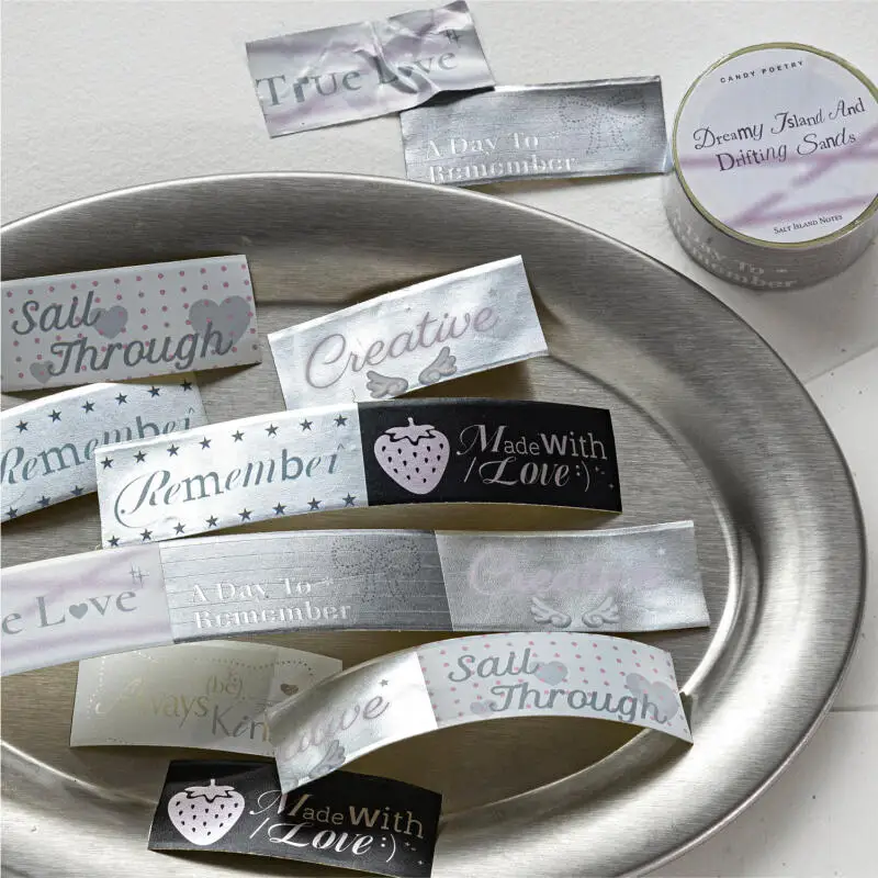 Card Lover 20 mm * 2 m 1 Rolle [Salt Island Notes Series] Roaming Stars Starry Night Shells Cycle Washi Tape Scrapbooking Briefpapier