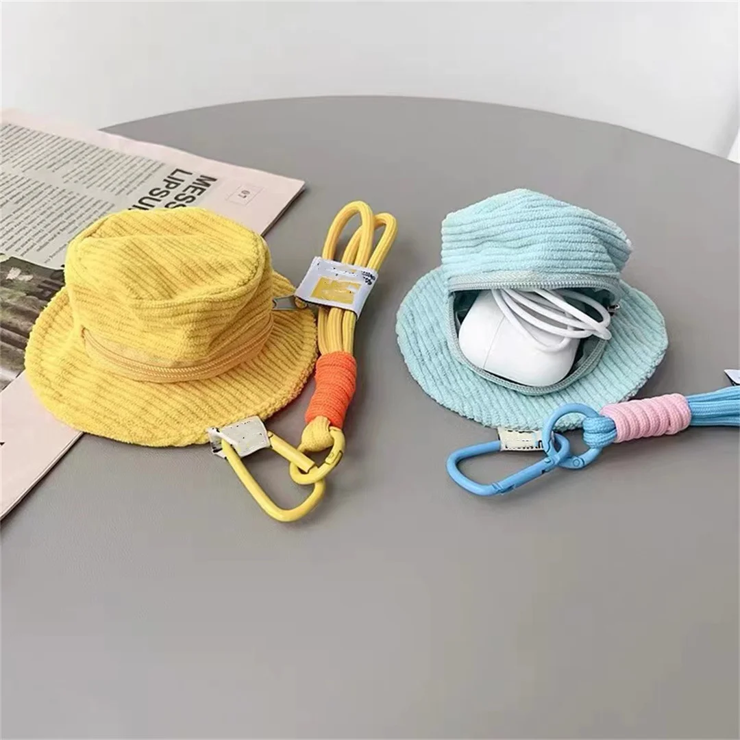 1PC Safe Box Creative Funny Hat Pocket Privacy Containe For Earphone Coin Jewelry Pill Ring Security Protection