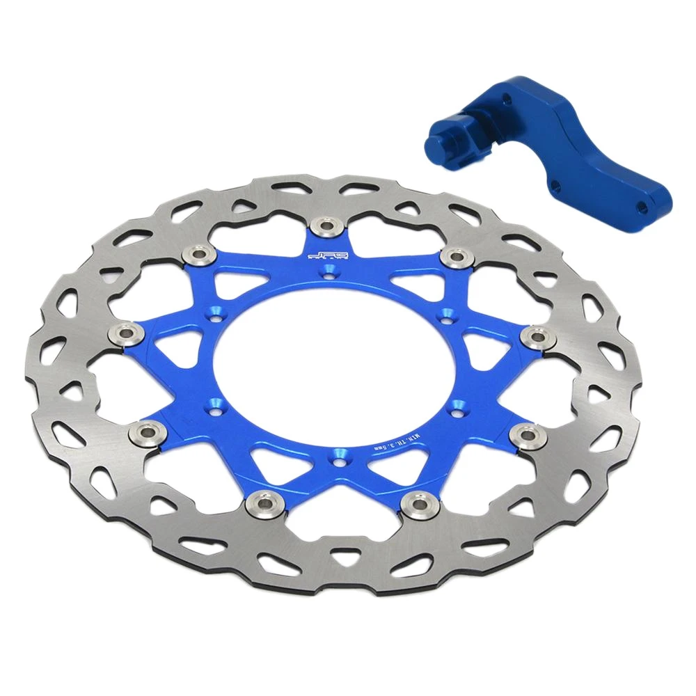 Motorcycle 320MM Front Floating Brake Disc Rotor Adaptor Bracket for YZF/WR/YZ125/250/250F/400/450F/426F