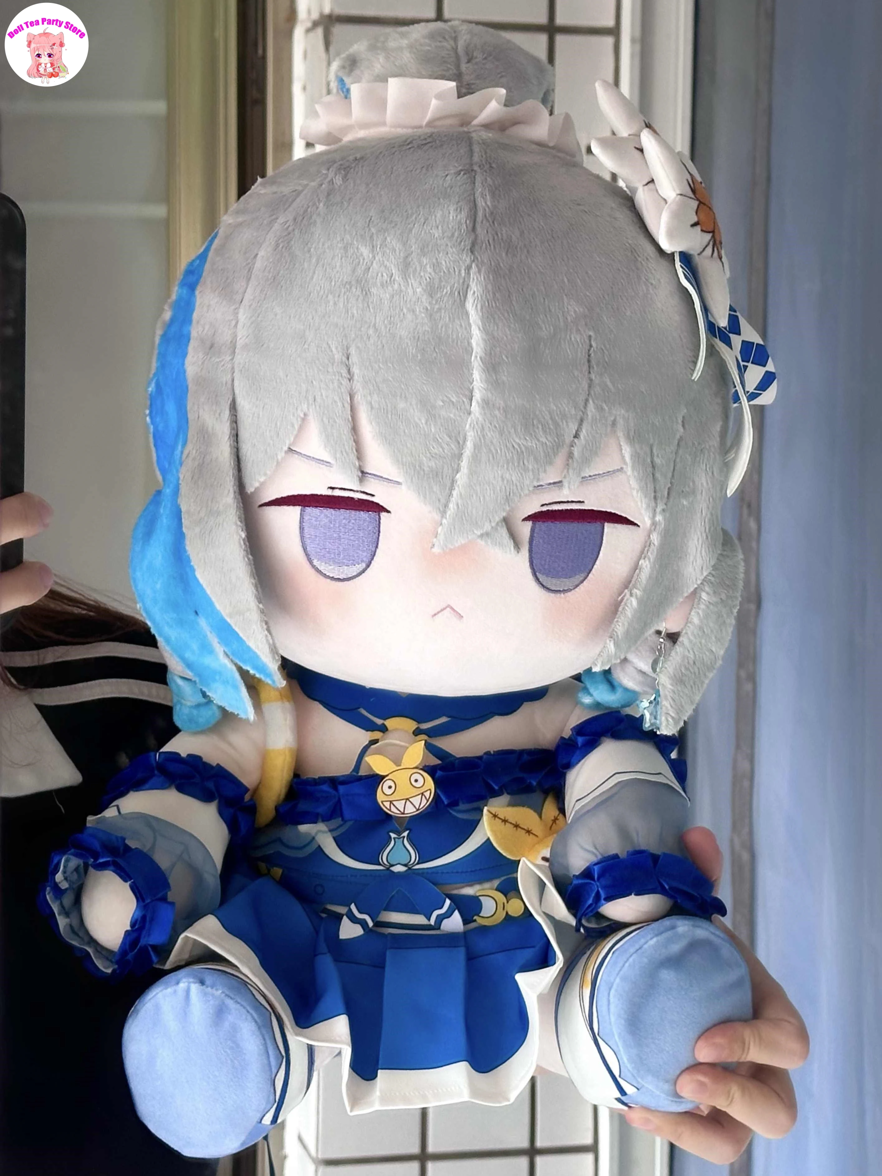 Anime Honkai Impact 3 Bronya Zaychik Zithouding Pluche Pop 40 Cm Dress Up Katoen Gevulde Plushie Kussen Speelgoed Gift