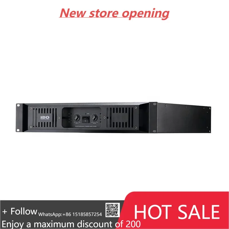 

2-Channel 1200 Watts Power Amplifier iBO H1200 Audio Sound Equipment Pa System Line Array Speakers Amplifier Stage