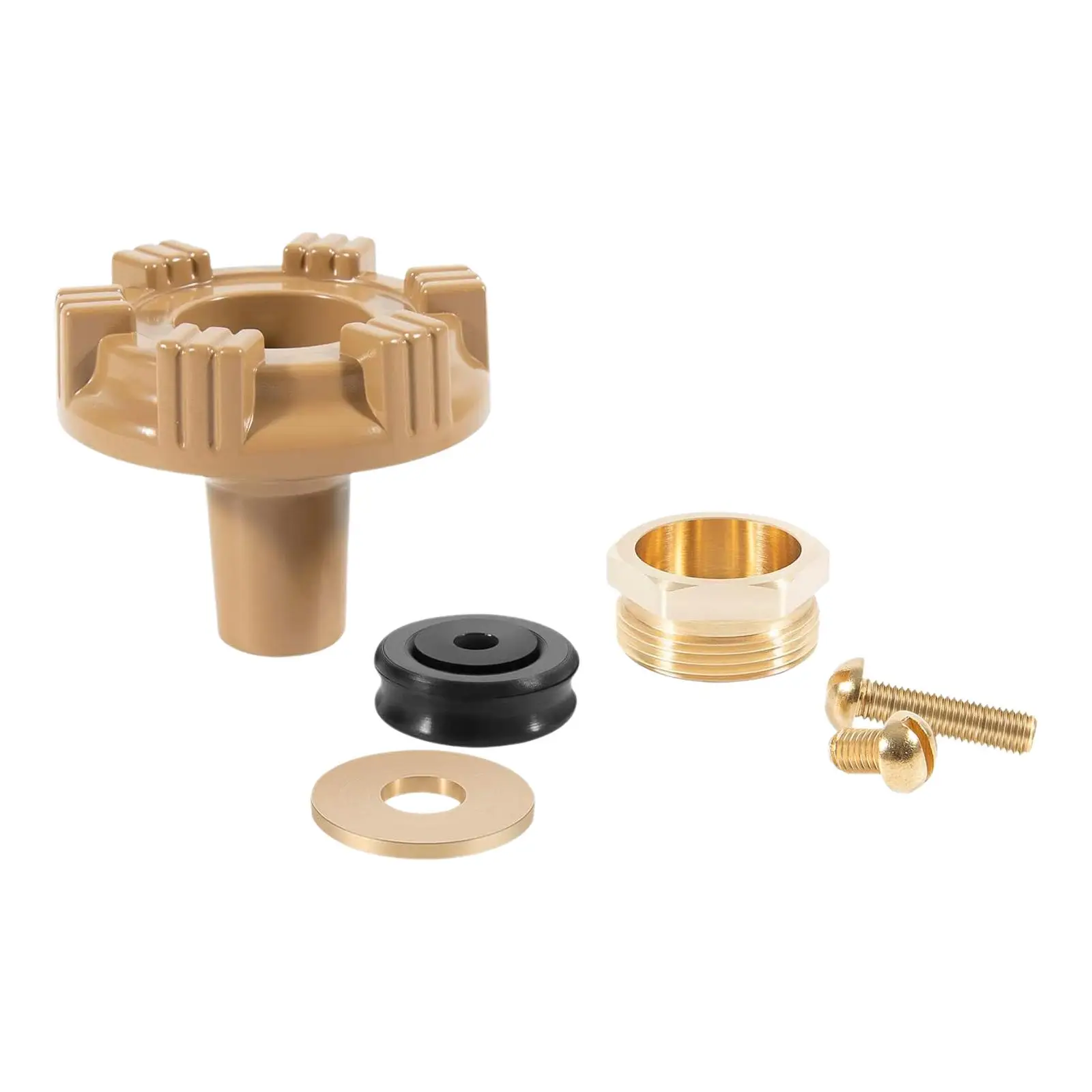Durable Metal Outdoor Faucet Handle Kit EPDM Packing and Valve Seat Rubber for Model 14 Model 18 Maintenance