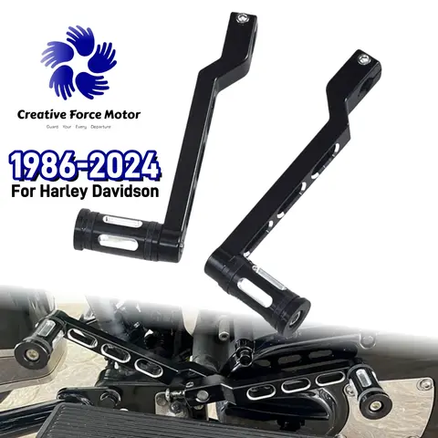 오토바이 기어 시프트 레버 페그 부품, 할리 투어링 데이비슨 FL 소프테일 일렉트라 스트리트 트라이 글라이드 울트라 클래식 로드 킹용