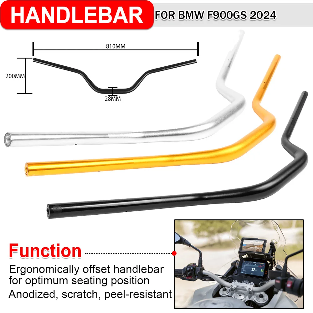

F900GS 2024 руль мотоцикла для BMW F 900 GS 7/8 "22 мм анодированные антикоррозийные ручки аксессуары для руля управления мотоцикла