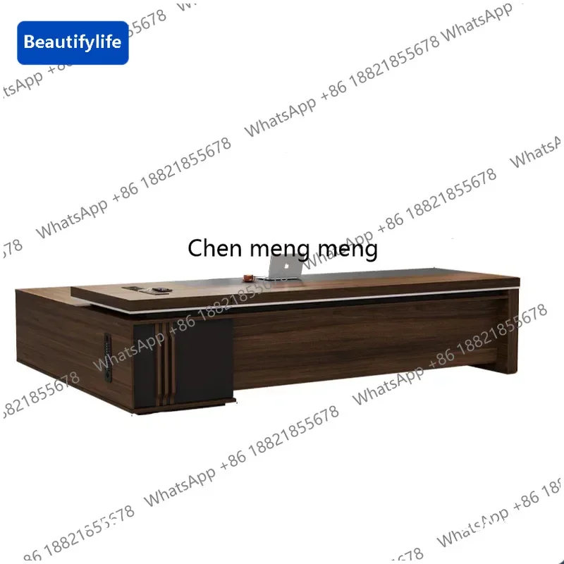 z5556Aesthetic Luxury Office Desk Computer Tables Standing Offices Multifunctional Table Auxiliary Design Tavolino Trendy Furnit