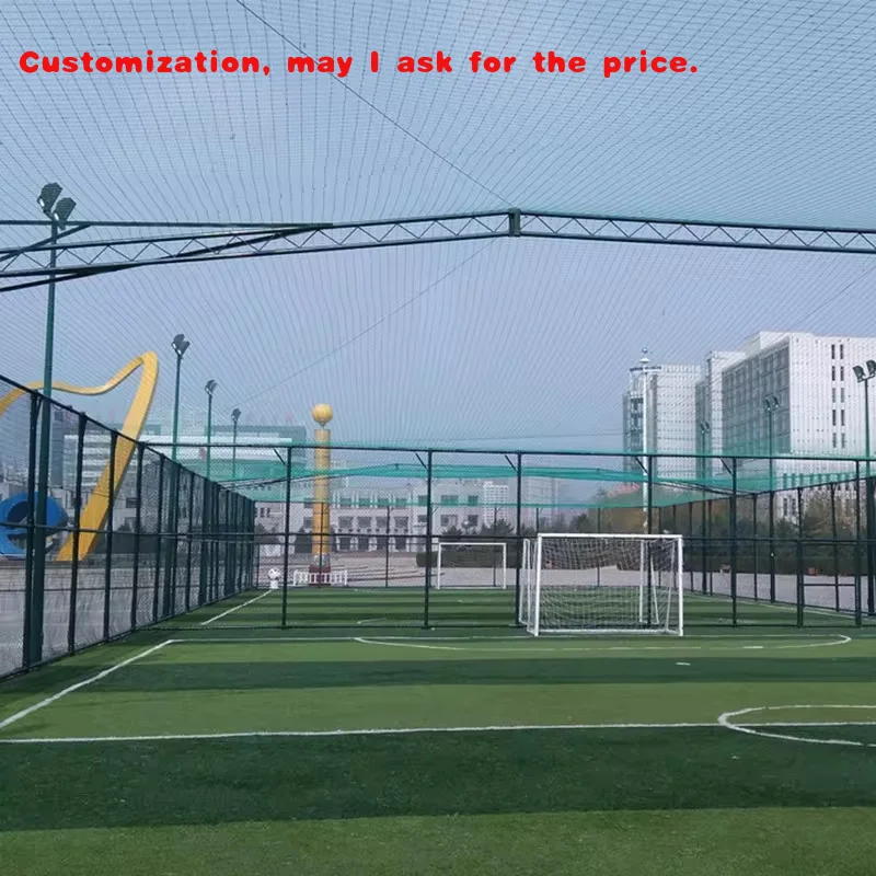 

custom.Field Safety Fence Net Fence Knotted Court Net Soccer Fence Netting