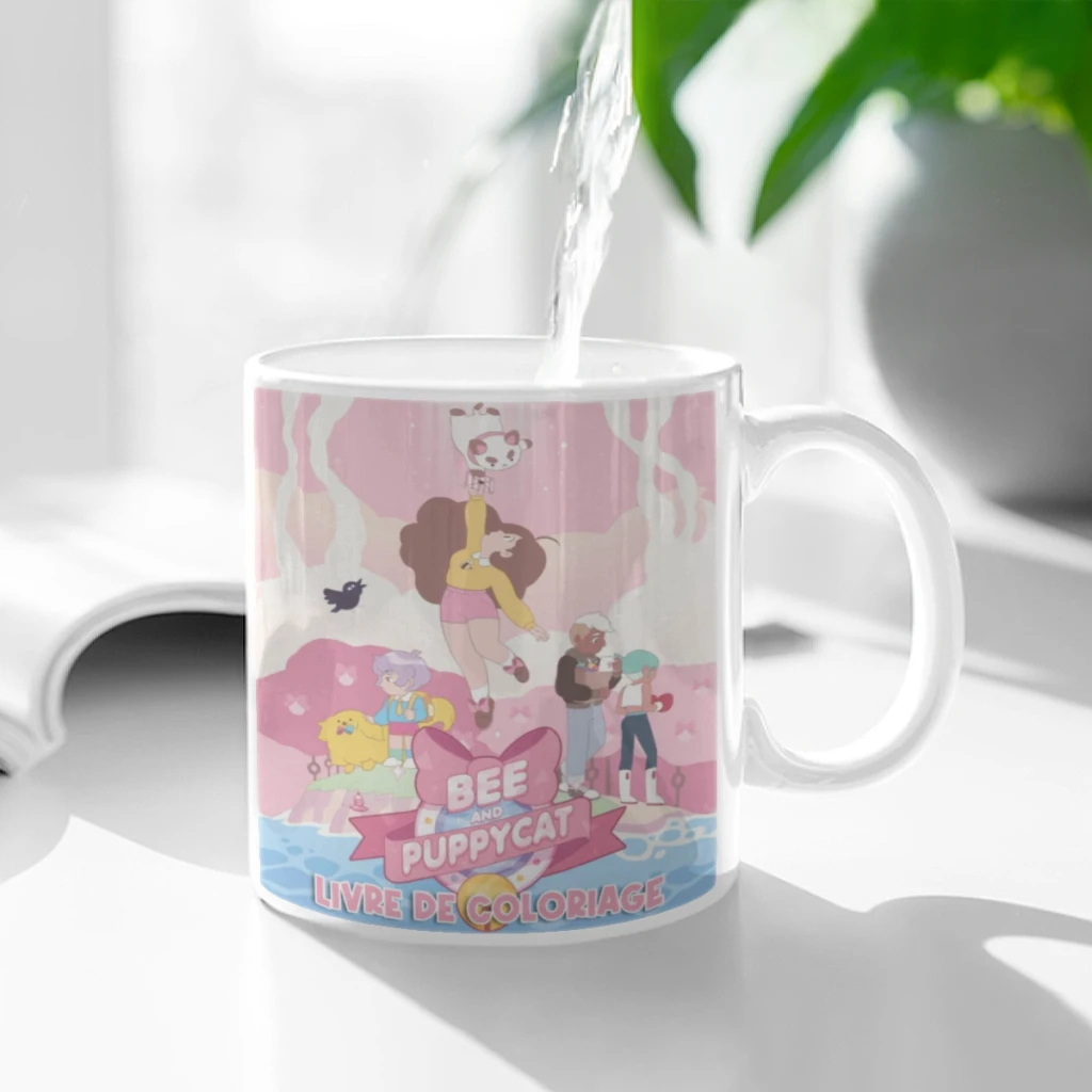 キャットコーヒーコーヒーマグ、蜂とさまざまなピペットキャット、かわいいゲーマーの誕生日プレゼント、学校に戻る