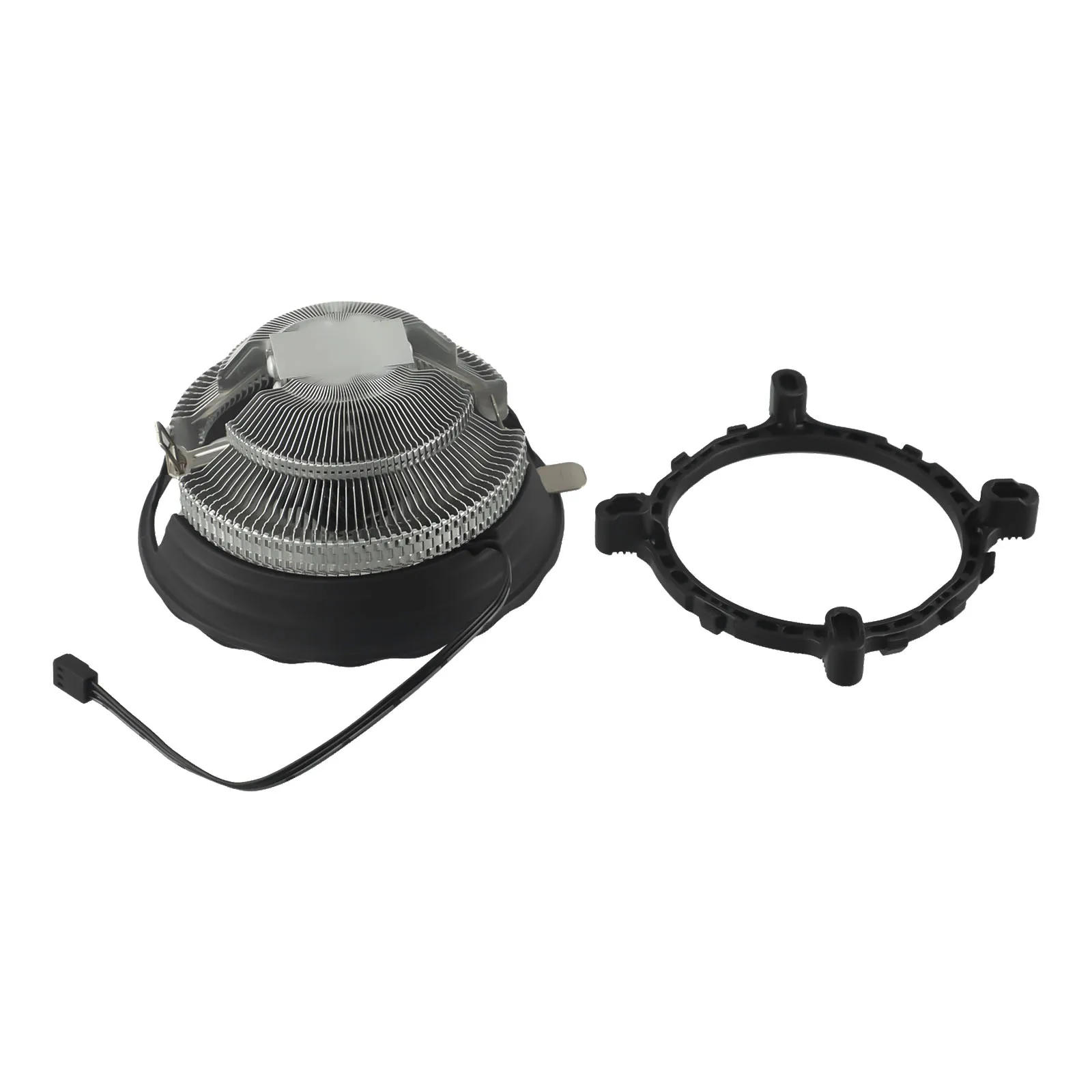 High Performance CPU Cooling Fan with RGB For PWM Compatible with For LGA 1155 1700 1200 AM3 AM4 Aluminum Plastic
