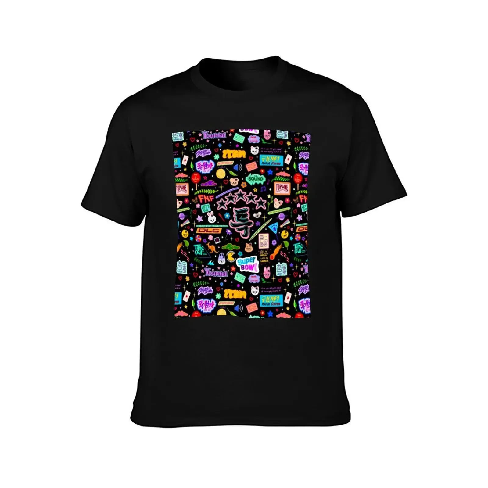 5 Star doodle (black) T-Shirt graphic t shirts custom t shirt plain black t shirts for men