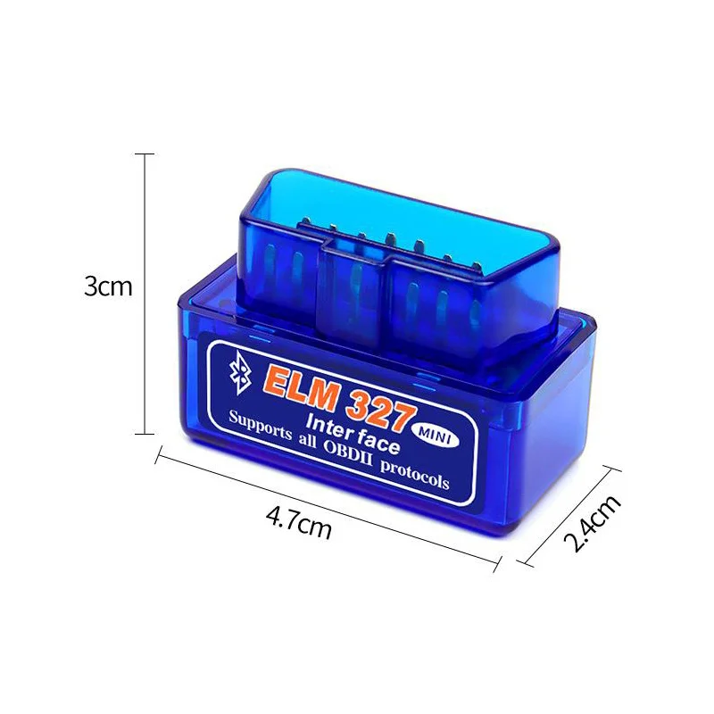 Super Mini ELM327 Bluetooth V1.5 PIC18F25K80 ELM 327 V1.5 OBD2 Scanner Universal Disgnostic Tool Android IOS