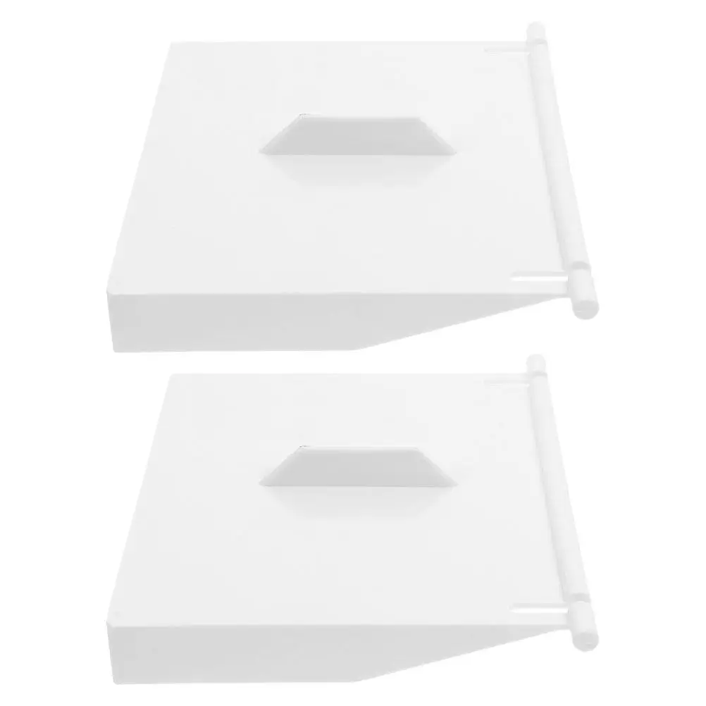 2 Pcs Swimming Pool Skimmer Door Flap Universal Plastic above Ground Flapper Replacement