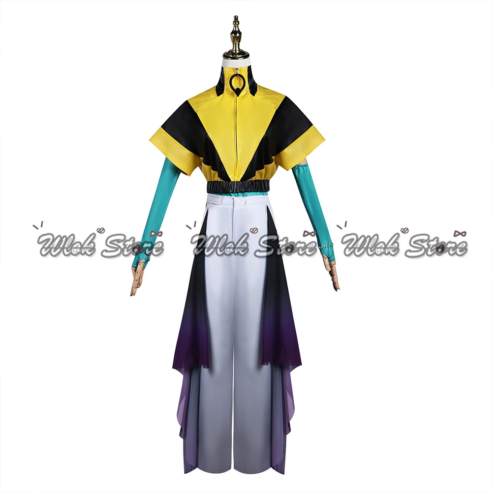 Gioco LOL Heartsteel Alune Cosplay Costume uniforme vestito parrucca viola rosso capelli donna uomo carnevale festa di Halloween abiti Roleplay