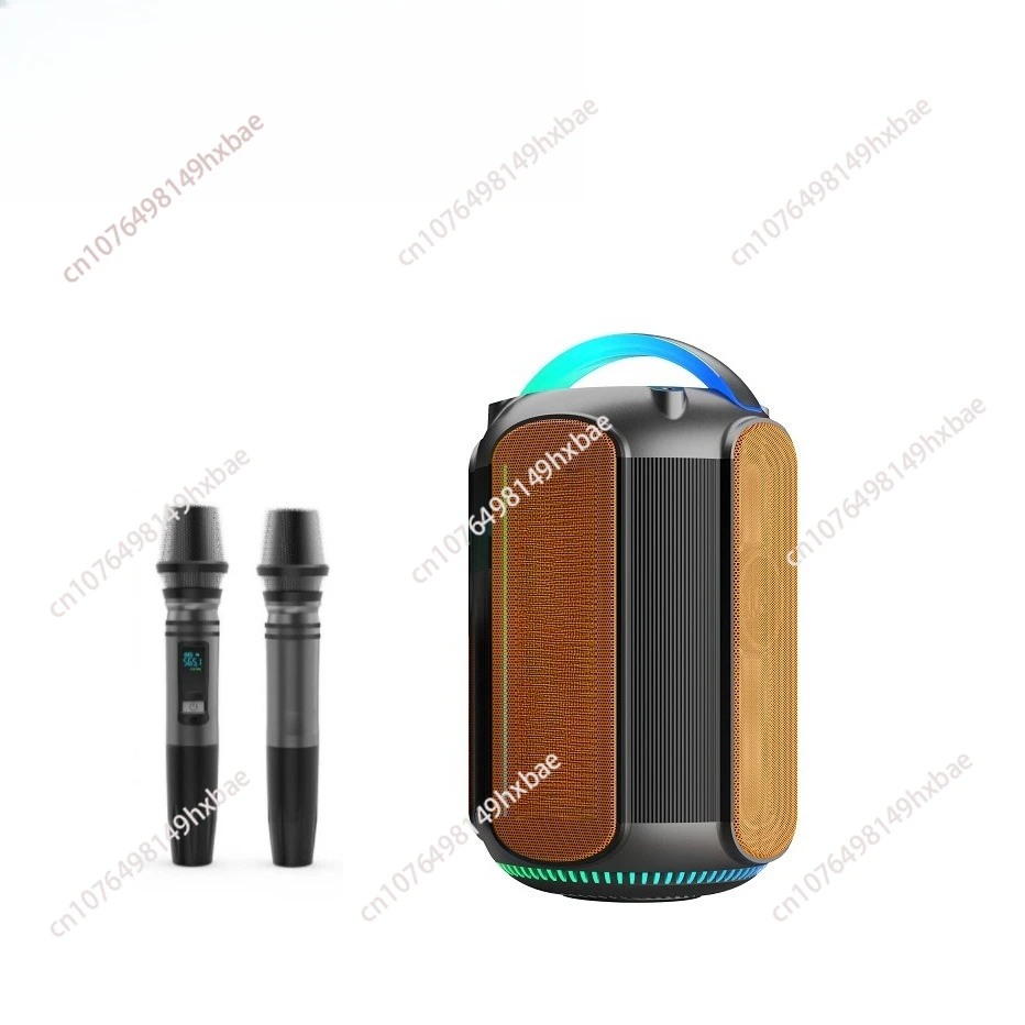 2025 New 100W Portable  Speaker With RGB Echo Super Woofer and Bass for Home Outdoor Karaoke Music Player