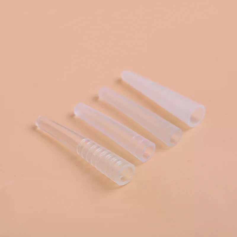 10 stuks enten wimpers tips covers pincet siliconen hoesjes vallen hulp