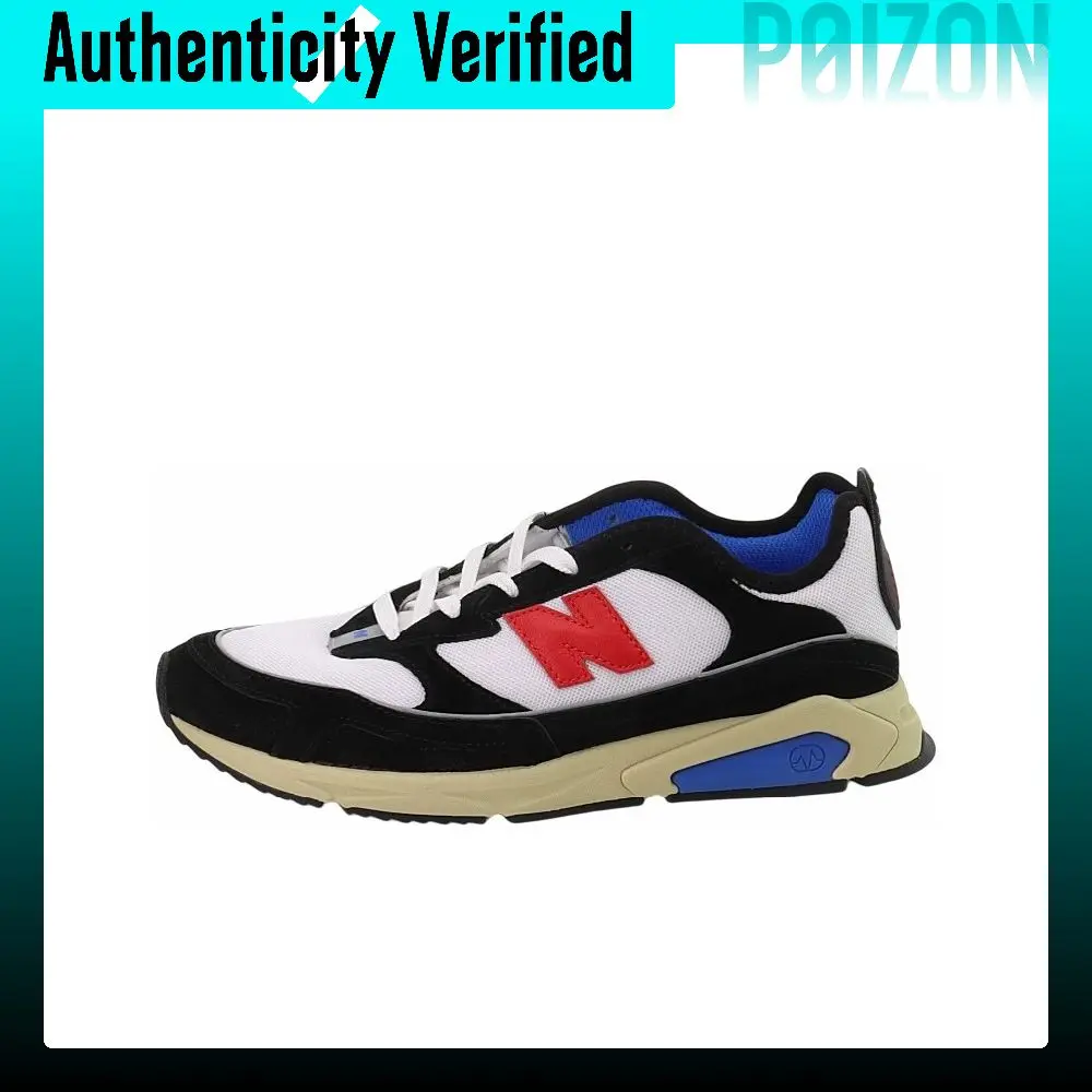 New Balance NB X-RACER Casual Shoes Unisex Low-top Black White Red MSXRCSLG