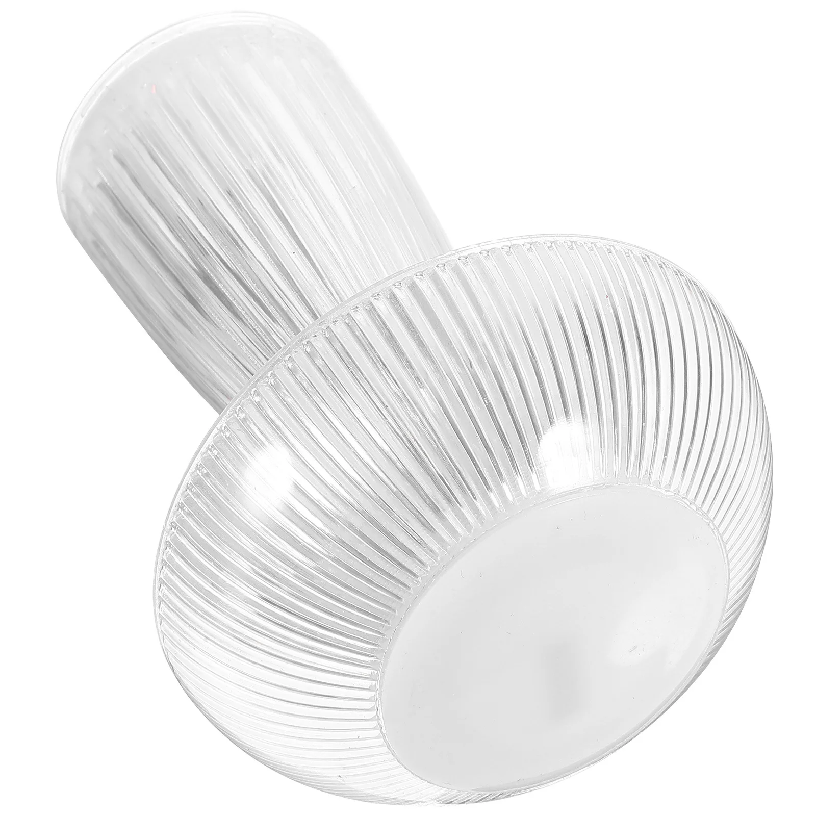 

Small Night Light Clear Mushroom Shape Led Desk For Bedroom Bedside Table Lamp Decorative Glass Nightstand Light Aesthetic