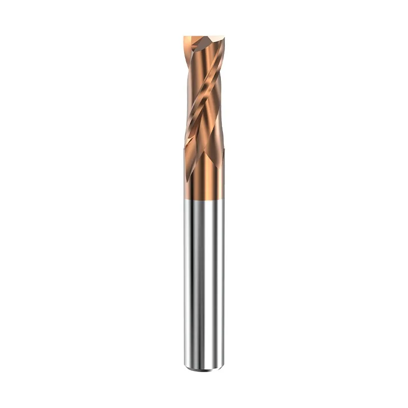 Xuhan HRC55 2flutes Milling Cutter Carbide end mill Alloy Coating Tungsten Steel woodworking steel cutting CNC tool machining