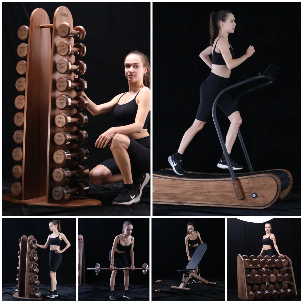 Picture 6: High-End Luxury Wood with Stainless Steel  Exercise Weight