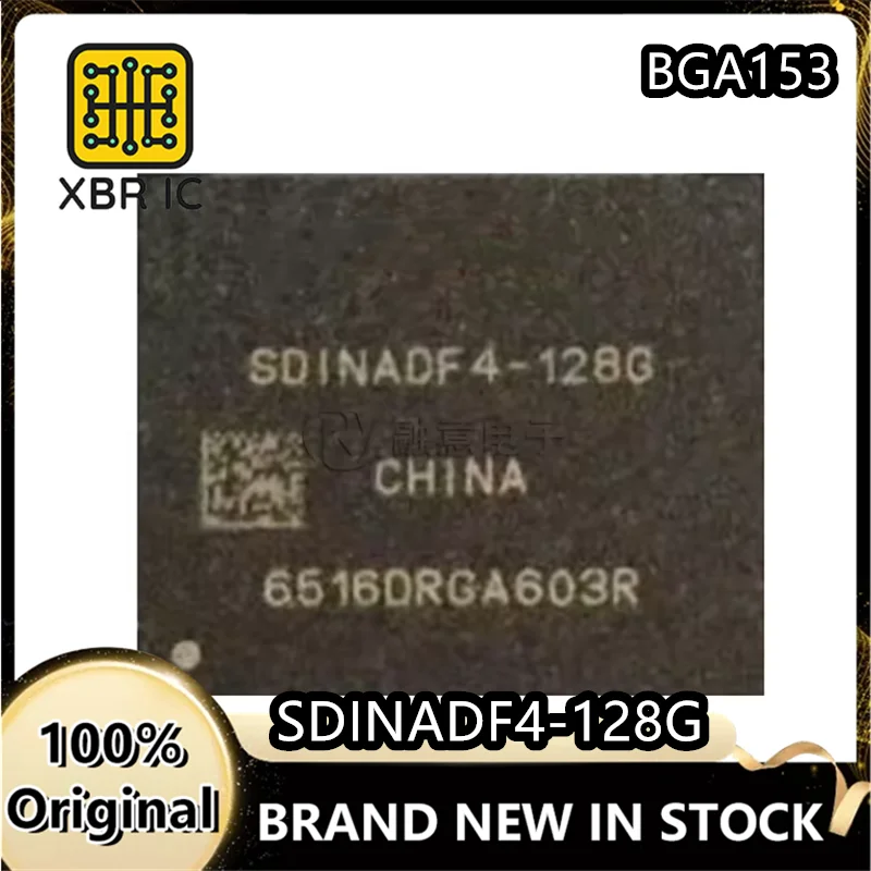 (1/10 Piece) SDINADF4-128G 128GB EMMC Hard Disk Font Chip BGA153 New Original Authentic Spot Fast Delivery