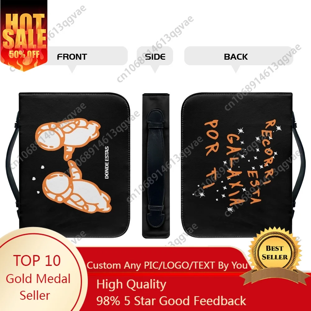 Ivan Cornejos Custom Bible Bags Christian Gifts Covers Bible Pack Waterproof Leather Bag Pockets Package Case
