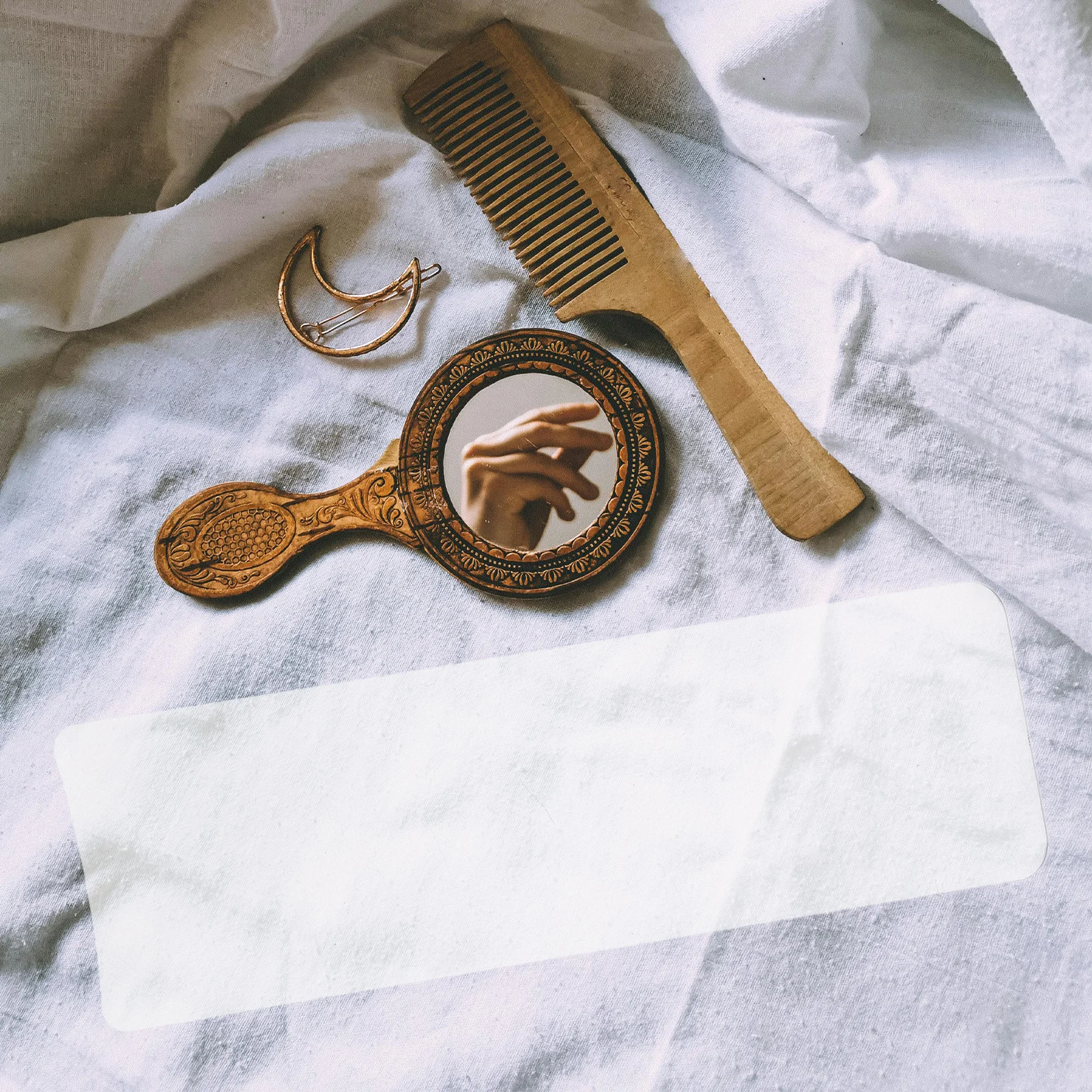 صبغة شعر شفافة من TOVINANNA مقاس 15.7 بوصة × 4.7 بوصة لوح إحباط شفاف لأداة تصفيف التلوين الدقيقة #4