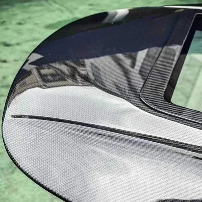 

Suitable for 2019-2024 Tesla Model 3/Y to modification of perforated bonnet Carbon Fiber Front Engine Hood Bonnets Covers Ca