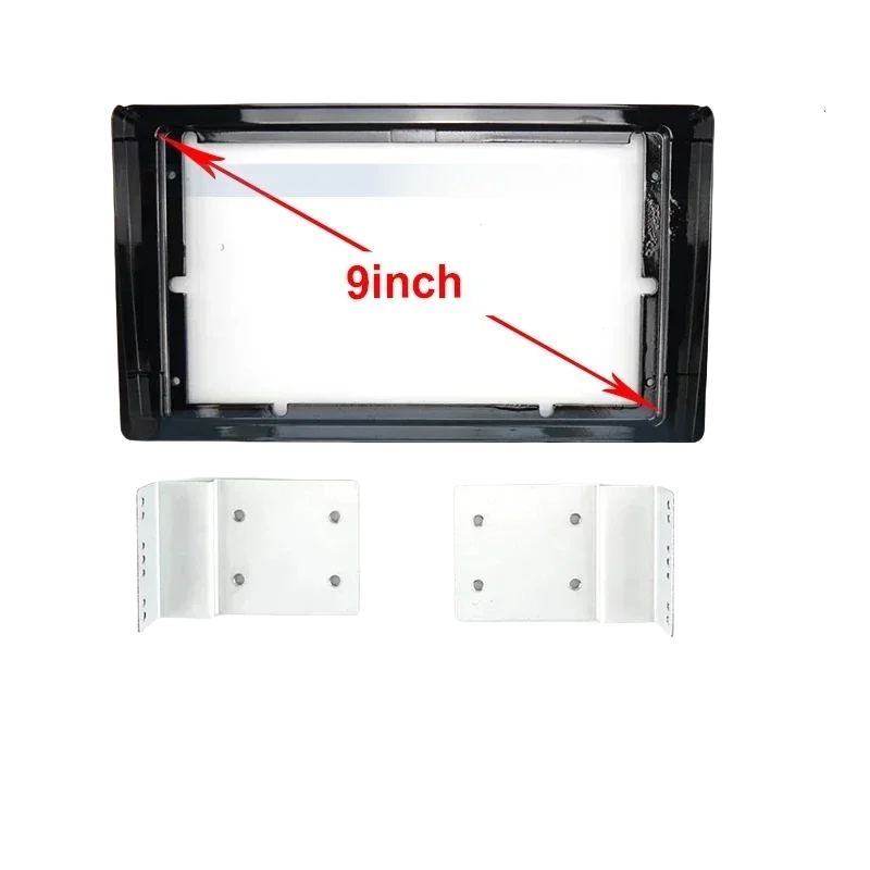 

Для нового Toyota 9 дюймов 2 Din Android автомобильная стерео рамка панель лицевая панель для приборной панели