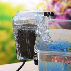 EU Plug Low Level Water Submersible Water Filter Pump Turtle Tank Filter Aquarium Fish Tank Oxygen Increasing Pump Add Oxygen