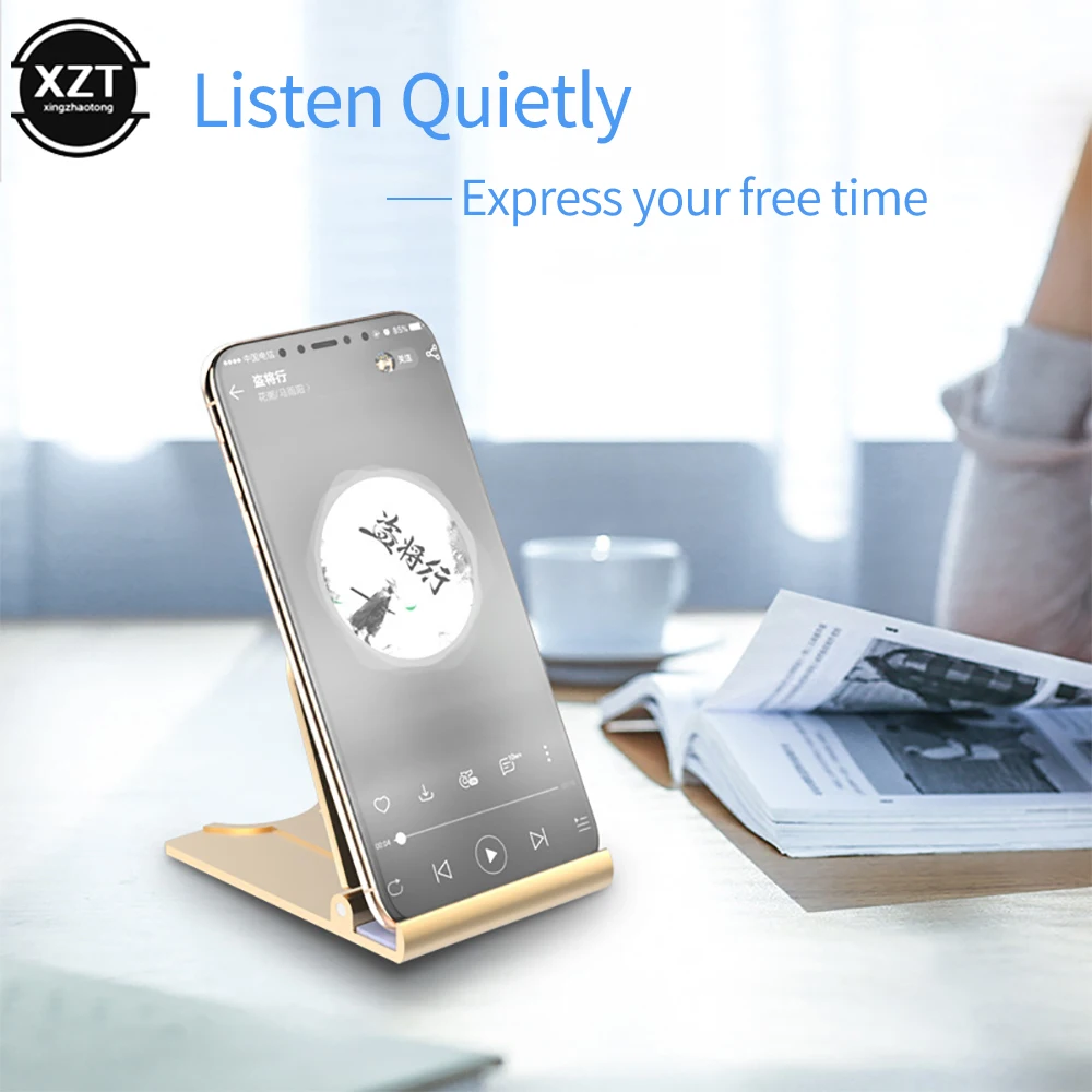 Supporto per telefono cellulare da tavolo pieghevole Supporto universale per tablet per telefono cellulare Mini supporto per telefono cellulare portatile Supporto regolabile