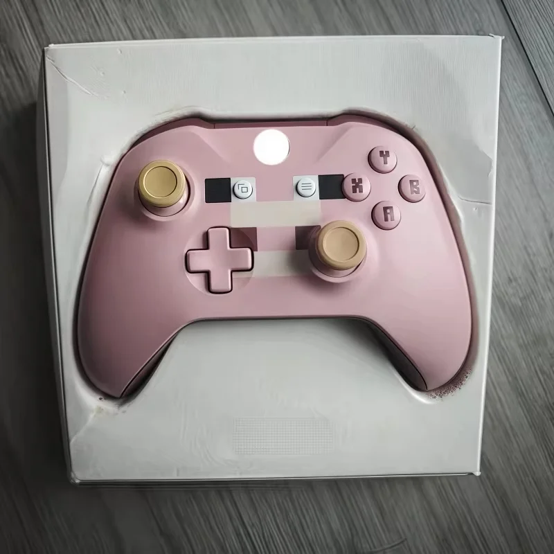 Xbox Ones Wireless Controller Game Pink Block Pig Ones Game Entertainment Controller Bluetooth Wireless Three Connection Modes